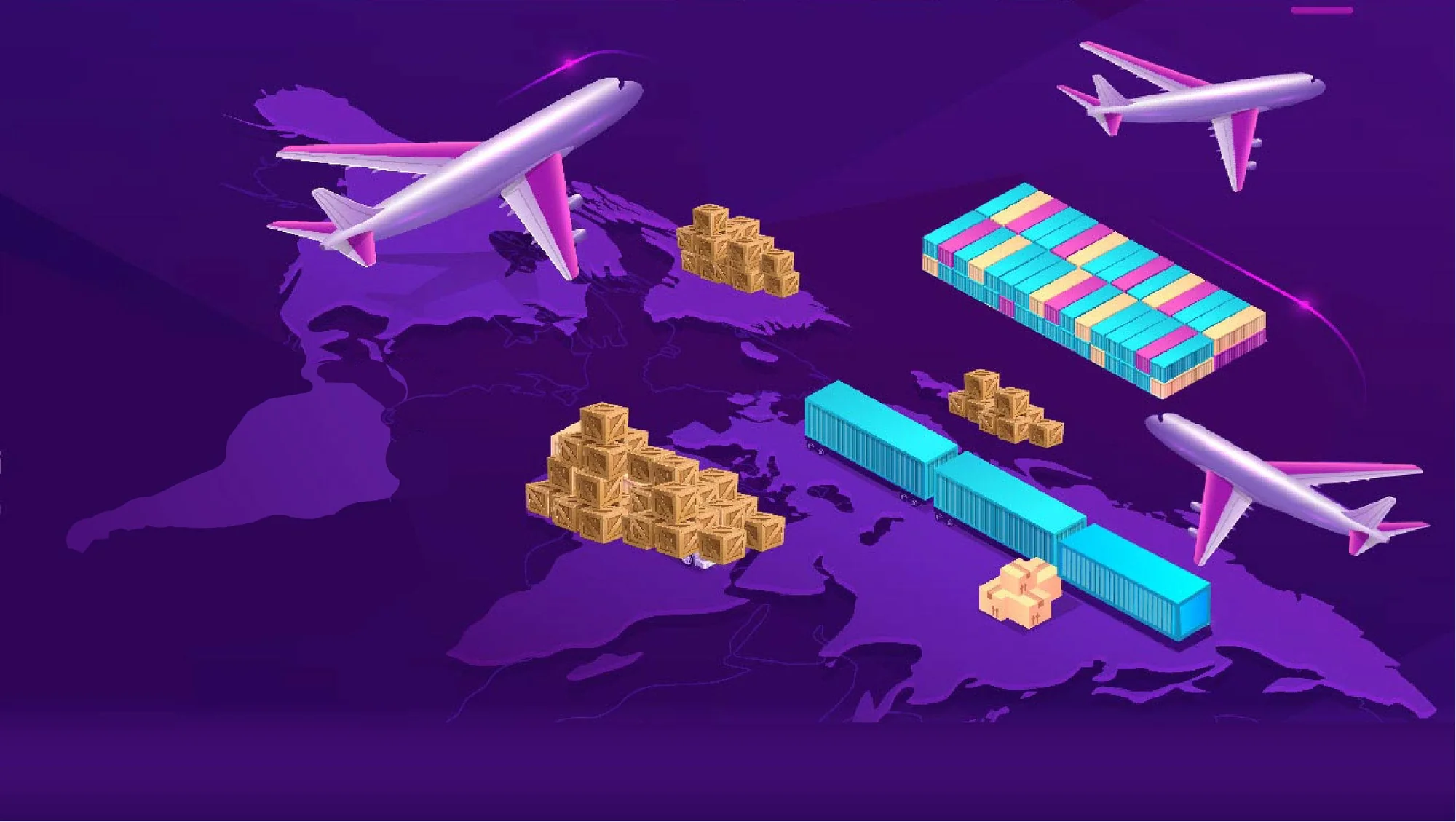 how does air freight work